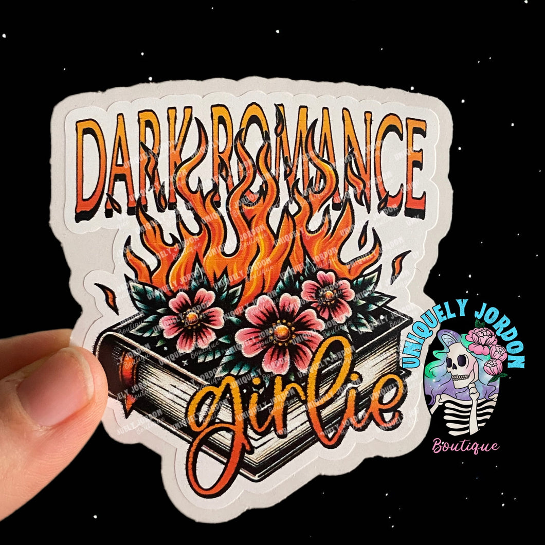 Dark Romance Girlie Sticker