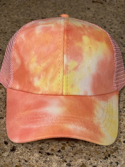 Kids sunset crisscross hat