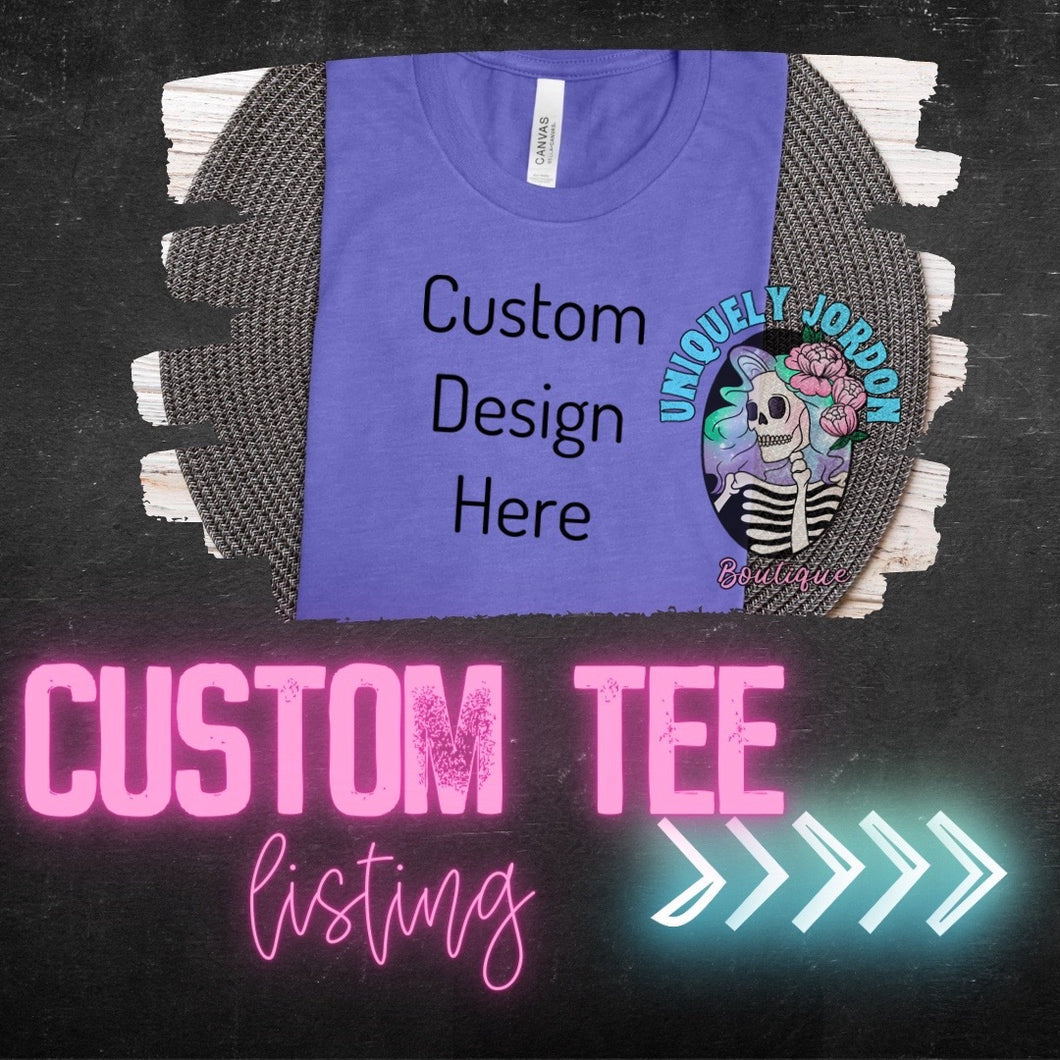 Kids Custom Design tee